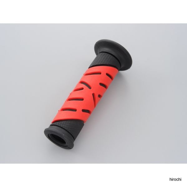 98043 #719 プログリップ PRO-GRIP グリップ 貫通 スーパーバイク 黒/赤