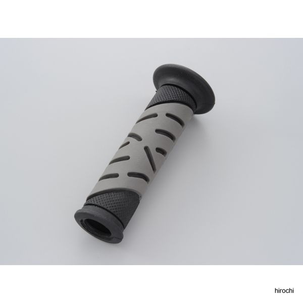 98046 #719 プログリップ PRO-GRIP グリップ 貫通 スーパーバイク 黒/グレー