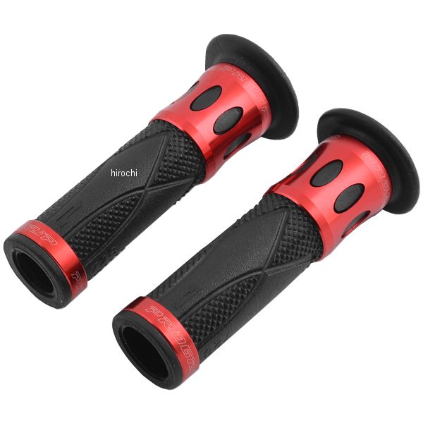 98087 プログリップ PRO-GRIP #728 エンド貫通 黒/赤