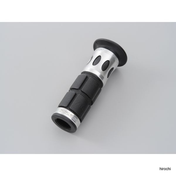 98103 #744 プログリップ PRO-GRIP グリップ 貫通 アルミリングタイプ 黒/シルバー