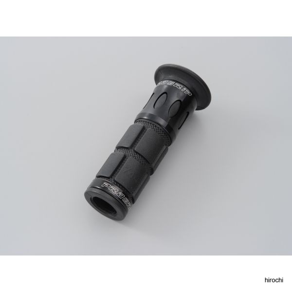 98104 #744 プログリップ PRO-GRIP グリップ 貫通 アルミリングタイプ 黒/黒