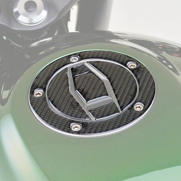 98178 デイトナ フューエルキャップパッド KAWASAKI カーボン