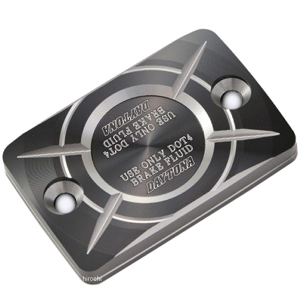 デイトナ プレミアムゾーン 角型マスターシリンダーキャップキャップ ホンダB シルバー