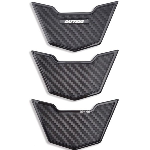 98466 デイトナ タンクパッド軟質立体エンブレム 2P