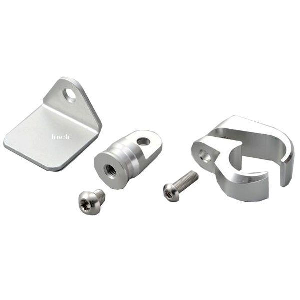 98516 デイトナ マルチメーターブラケット 22.2mm シルバー