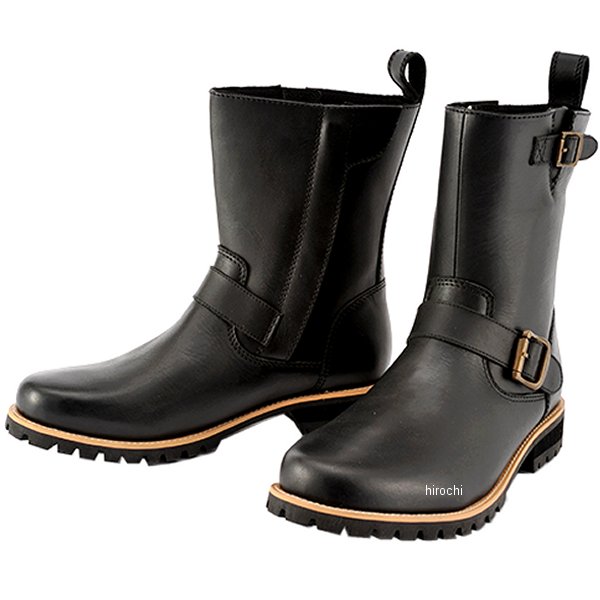 98692 HBS-004 ヘンリービギンズ HenlyBegins エンジニアブーツ 黒 24.5cm