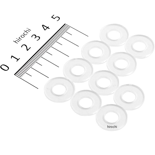 990008 ポッシュ POSH ポリワッシャー M8 10枚入り