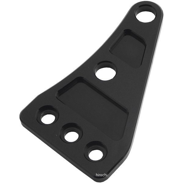 990010-L6 ポッシュ POSH マシンドヘッドライトステープレート 左 黒