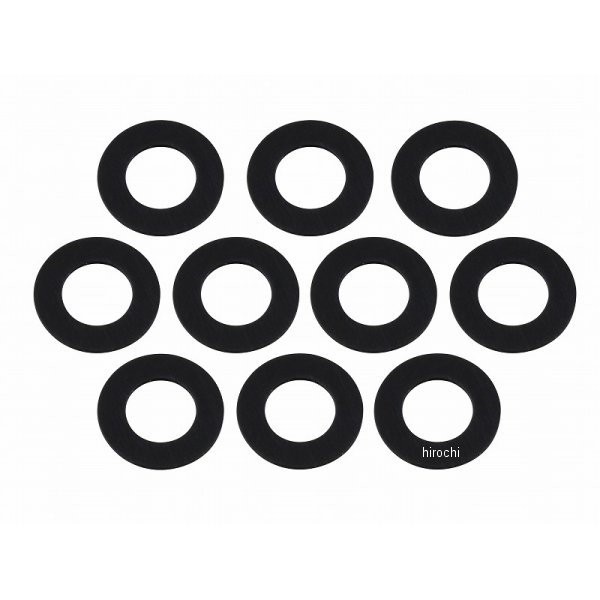 990015-06 POSH ポッシュ ナイロンワッシャー M5 10枚入り ブラック