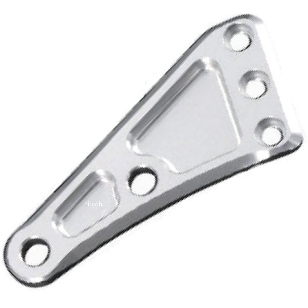 990020-L3 ポッシュ POSH マシンドロングヘッドライトステープレート シルバー 左