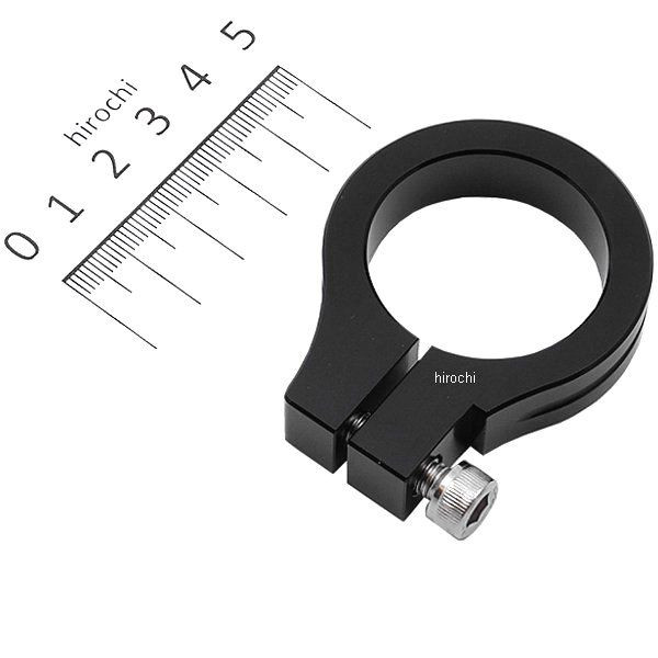 990139-06 ポッシュ POSH マシンドヘッドライトステークランプ サークル φ39mm 黒 1個入り