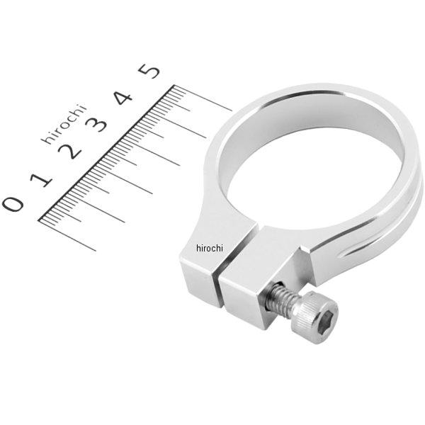 990141-03 ポッシュ POSH マシンドヘッドライトステークランプ サークル φ41mm シルバー 1個入り