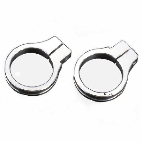 990143-03 ポッシュ POSH マシンドヘッドライトステークランプ サークル φ43mm シルバー 1個入り