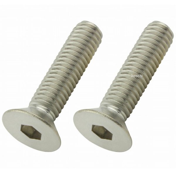 990625-S2 ポッシュ POSH 皿キャップボルト M6 25mm 2本入り ステンレス