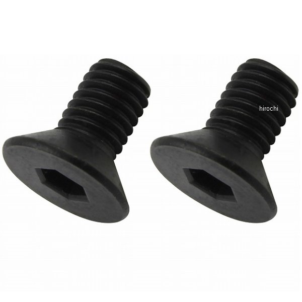 990815-K2 ポッシュ POSH 皿キャップボルト M8 15mm 2本入り 黒