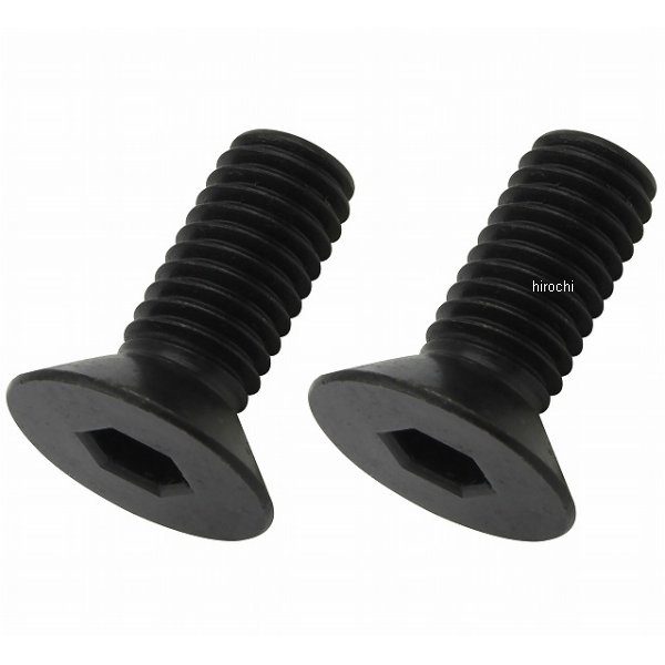 990820-K2 ポッシュ POSH 皿キャップボルト M8 20mm 2本入り 黒