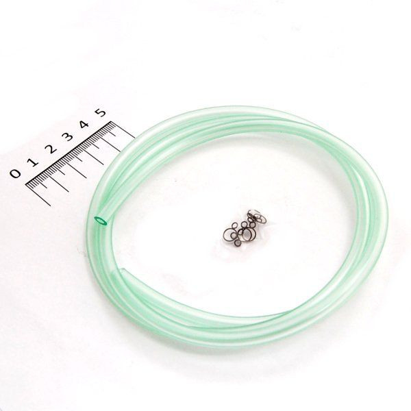 991-0310000 キタコ スーパーフュエルホースセット グリーン 内径φ3×1m