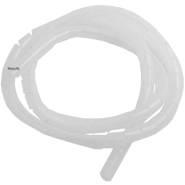 992-0800100 キタコ スパイラルチューブ 乳白色 φ8×1m