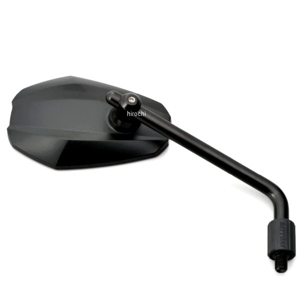 99260 デイトナ ハイビジミラー EDGE M10 ブラック ロー 正ネジ