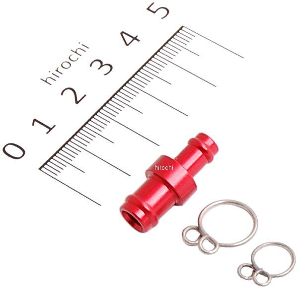 993-0006080 キタコ ホースジョイント φ6←→φ8タイプ レッド