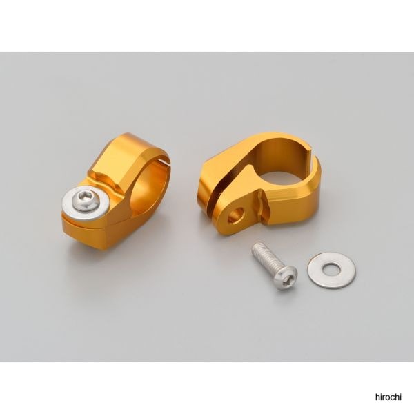 99442 デイトナ クランプセット アクセサリークロスバー用 ゴールド