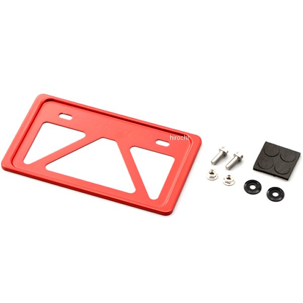 99624 デイトナ ナンバープレートホルダーS 赤