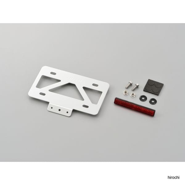 99641 デイトナ ナンバープレートスタビライザーS リフレクター付き クリア