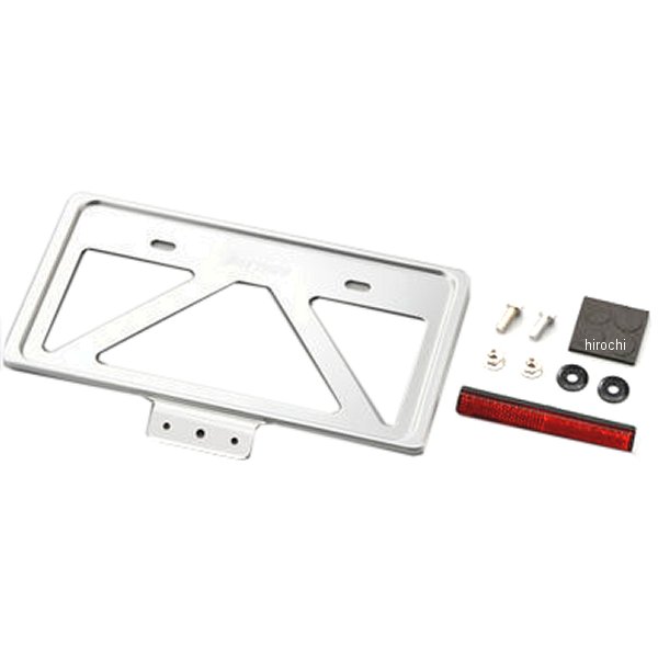 99671 デイトナ ナンバープレートホルダーL リフレクター付き クリア