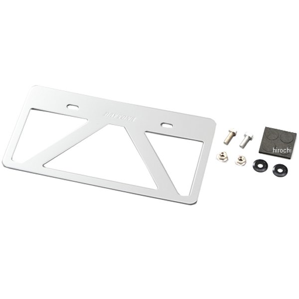 99679 デイトナ ナンバープレートスタビライザーL クリア