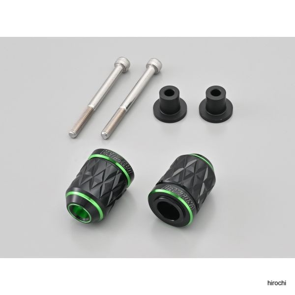 99713 デイトナ ハンドルバーエンドプラグ KIRIKO M6 カワサキ 緑