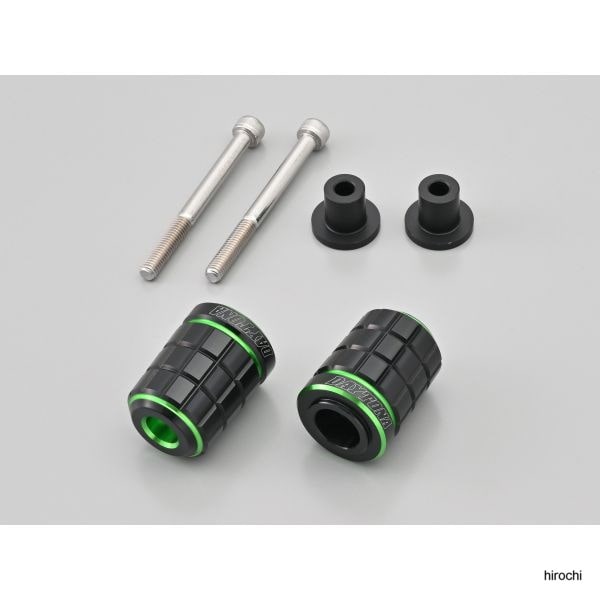 99718 デイトナ ハンドルバーエンドプラグ BRICK M6 カワサキ 緑