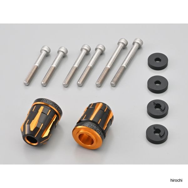 99722 デイトナ ハンドルバーエンドプラグ TECHNO M6 ホンダ ゴールド