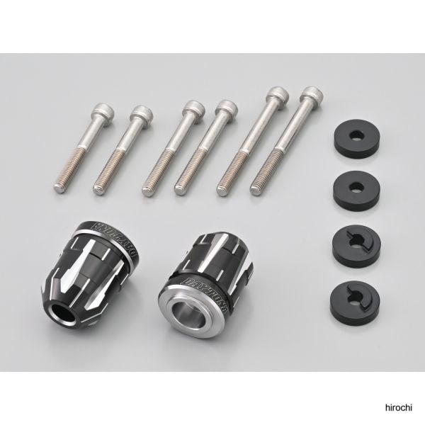 99724 デイトナ ハンドルバーエンドプラグ TECHNO M6 ホンダ シルバー