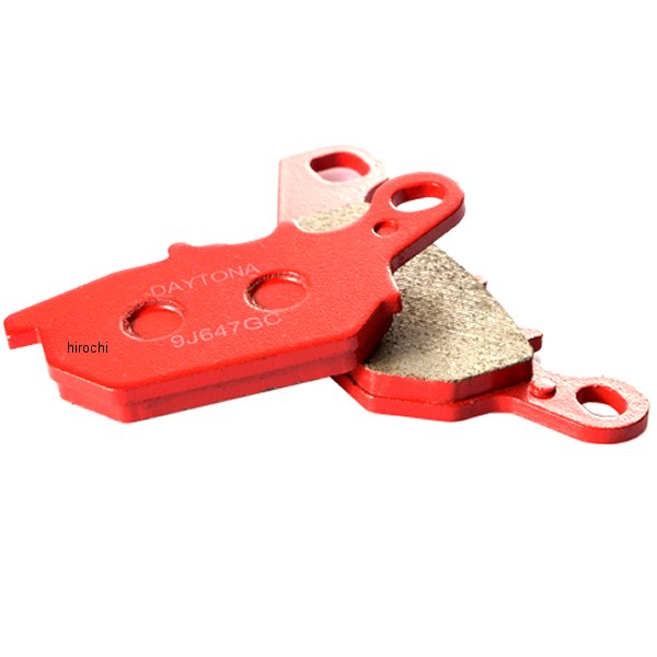 99850 デイトナ ブレーキパッド 赤パッド フロントアクシスZ