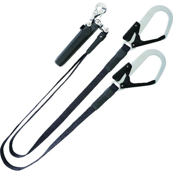 A1FR150WL1BK 168-0061 (株)TJMデザイン タジマ ハーネス用ランヤード平ロープ ダブル L1