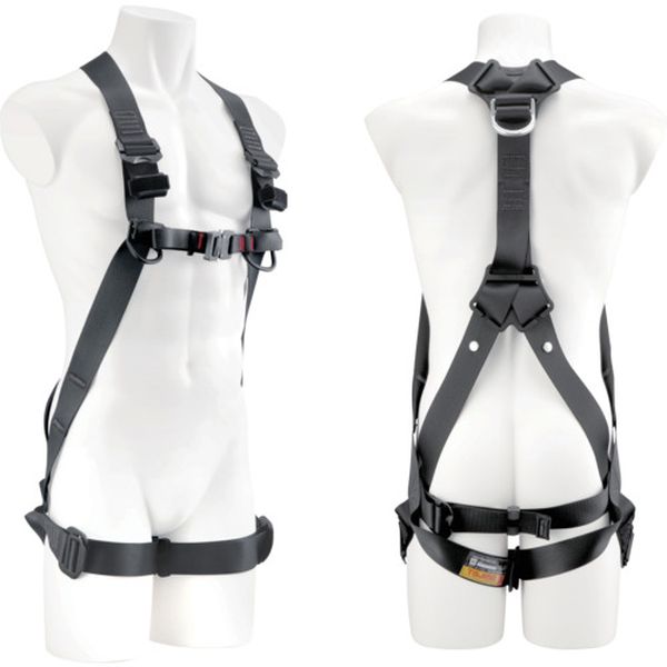 A4GSLBK 682-9924 (株)TJMデザイン タジマ ハーネスGS Lサイズ クロ 130kg用