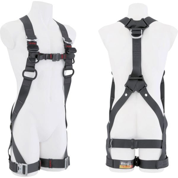 A4ZSLBK 682-9915 (株)TJMデザイン タジマ ハーネスZS Lサイズ クロ 130kg用