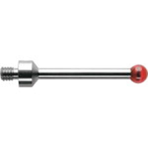 M4ルビー球ストレートスタイラス/ステンレス軸 5×30L φ5.0MM × L30.0MM × EWL26.0MM