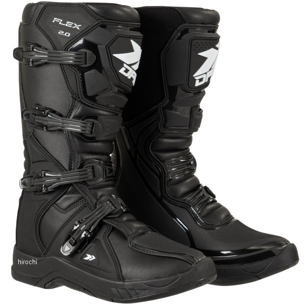 A9906 ディーエフジー DFG フレックス ブーツ 2.0 24.0cm 黒