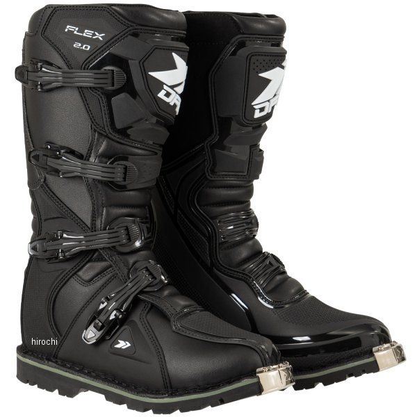 A9949 ディーエフジー DFG フレックス ブーツ オフロード 2.0 26.5cm 黒