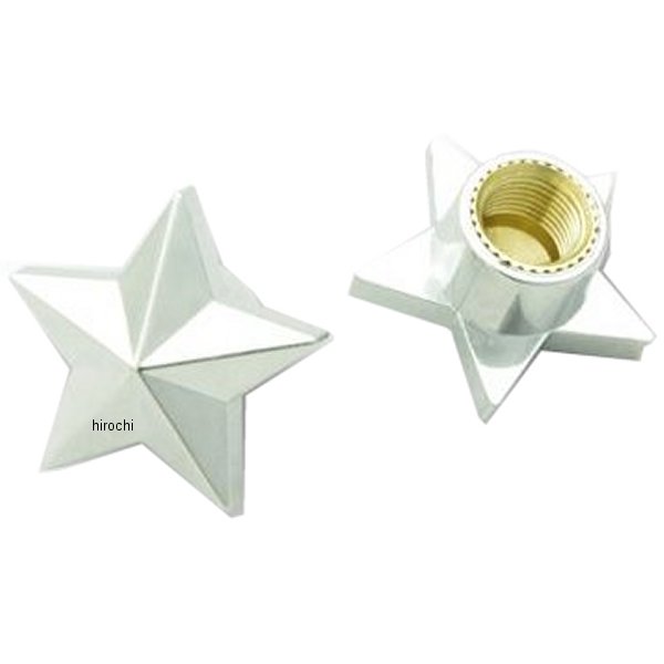 AA111ST ガッツクローム バルブキャップセット スター クローム