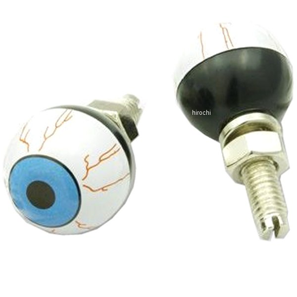 AA113EYBL ガッツクローム ライセンスボルトセット アイボール 青