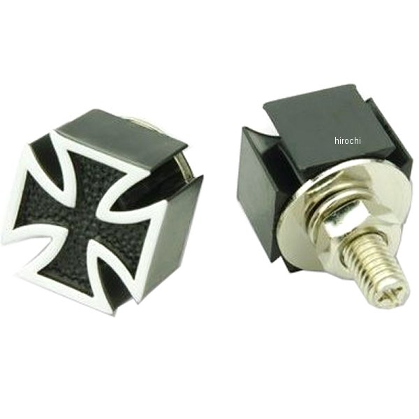 AA113IC ガッツクローム ライセンスボルトセット アイアンクロス