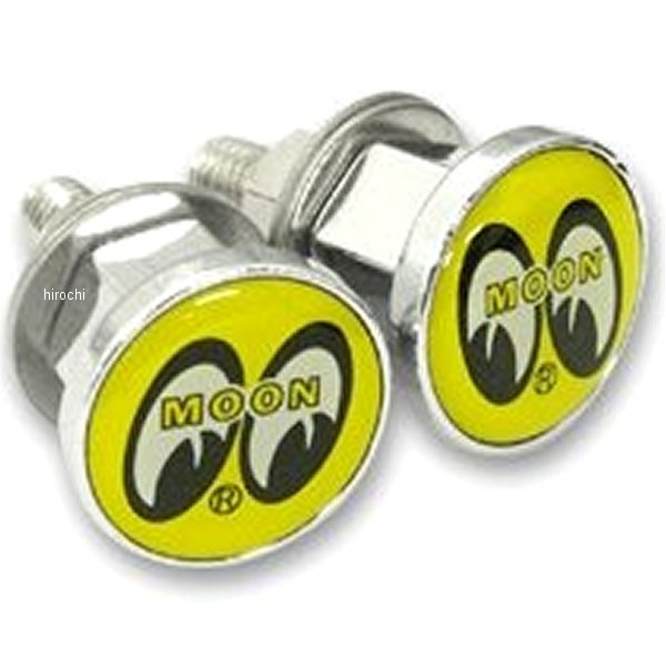 AA113MNE ガッツクローム ライセンスボルトセット ムーンアイボールエンブレム