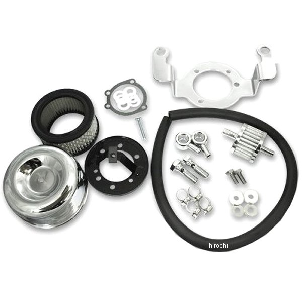 AA521-EV ガッツクローム クロームド エアクリーナーキット 93年-99年 EVO用