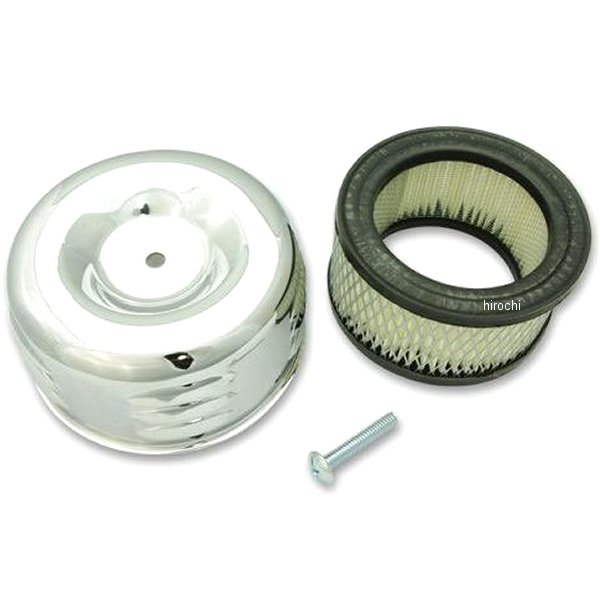 AA521 ガッツクローム クロームド エアクリーナーカバー/フィルターセット