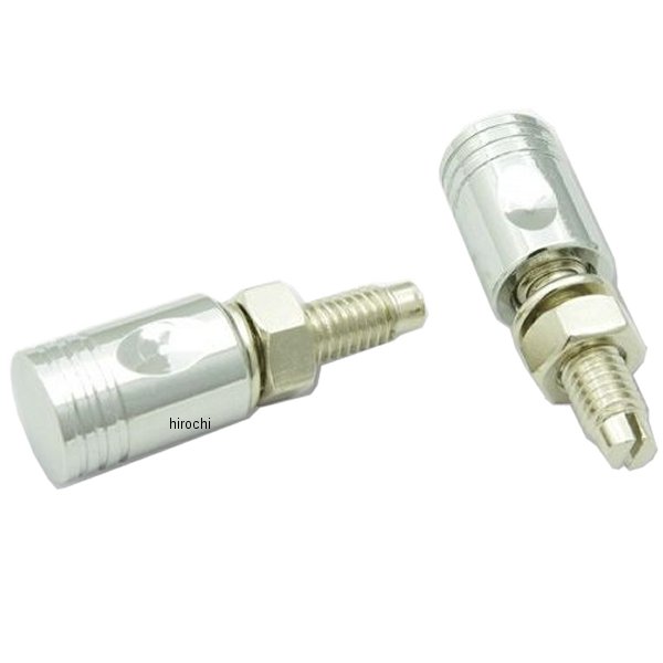 AA606CH ガッツクローム ピストン ライセンスボルトセット クローム