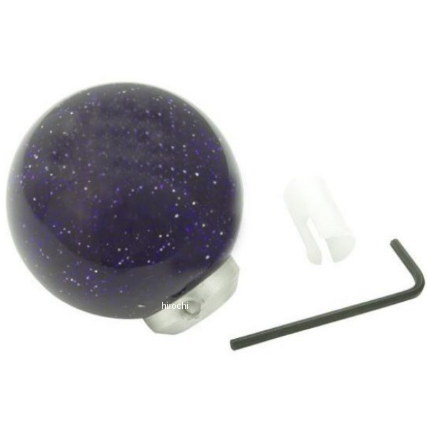 メタルフレークボールシフトノブ パープル