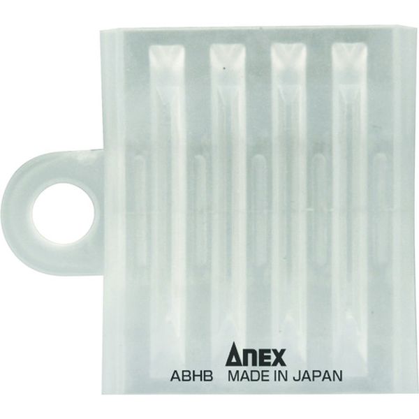 ABHB5CW 161-1644 アネックスツール(株) アネックス 5本組ビットホルダー クリアホワイト