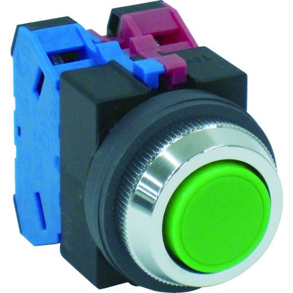 ABS111NG 128-6017 IDEC(株) IDEC Φ25丸平形押しボタンスイッチ